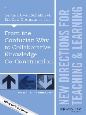 cover image of From the Confucian Way to Collaborative Knowledge Co-Construction